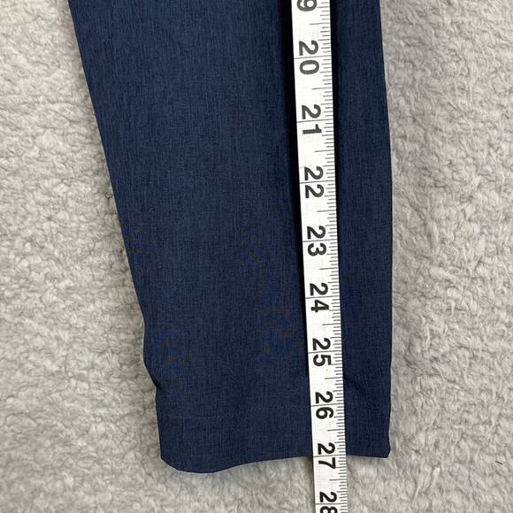 Travis Mathew Men's Blue Heathered Full Zip Performance Jacket M Athleisure Golf - Picture 6 of 12